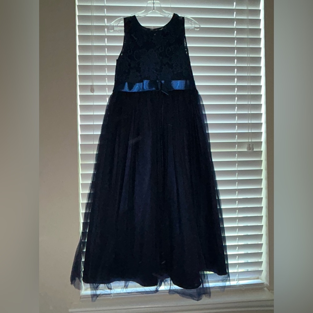 Just in time for the dance! Young Lady’s beautiful blue Lace Dress!!